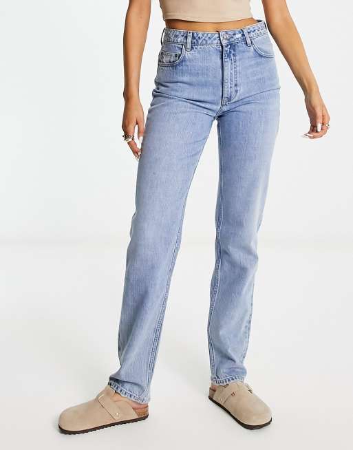 French Connection - Jeans met rechte pijpen in vintage blauw