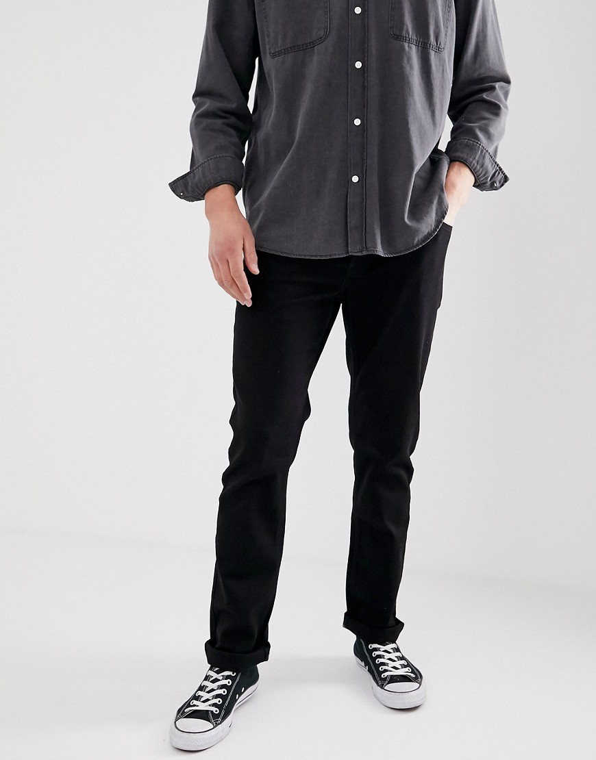 French Connection - Jeans neri slim fit-Nero