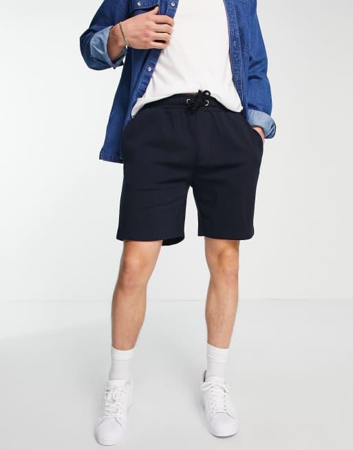 French Connection - Jersey shorts in marineblauw