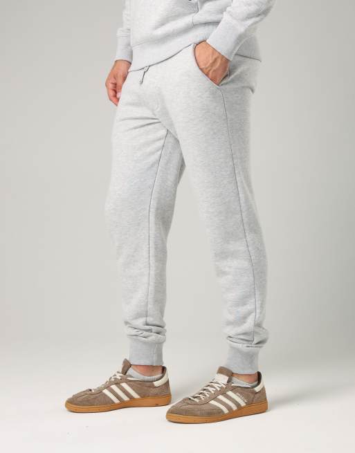 French Connection - Joggers grigio chiaro in misto cotone, 4 di 4