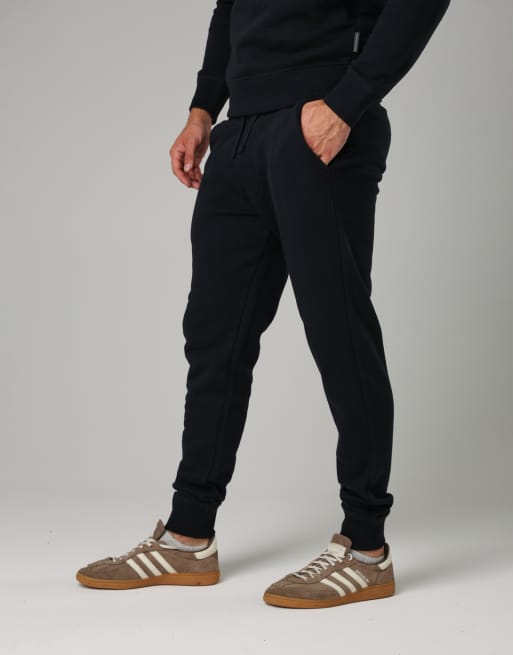 French Connection – Jogginghose aus Baumwollmix in Marineblau, 4 von 4