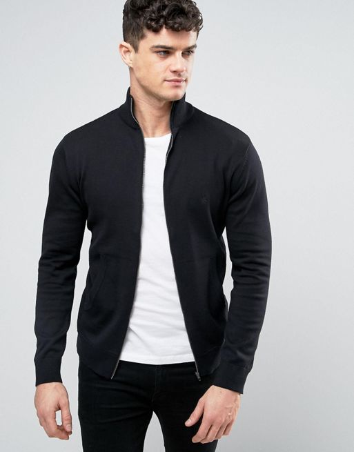 French Connection Knitted Bomber Jacket | ASOS
