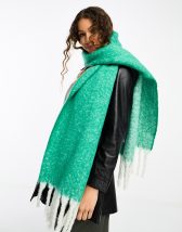 Topshop Sky soft scarf in red | ASOS