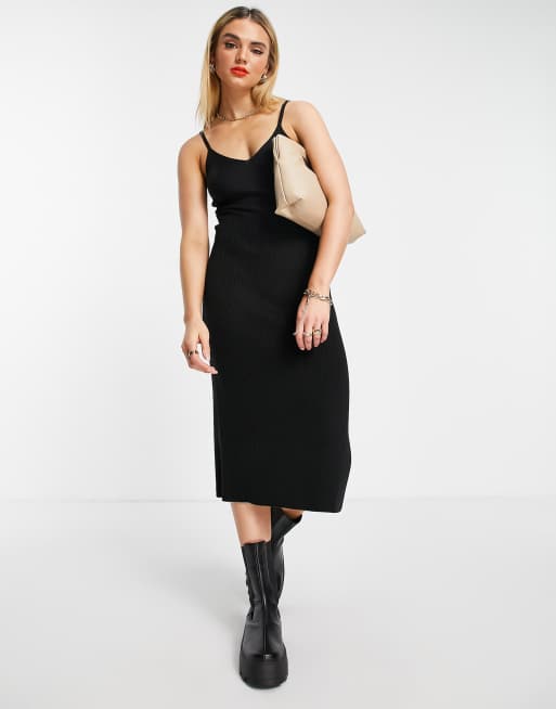 Robe Noire Sans Bretelles French Connection - Taille XS - Occasion Très Bon état