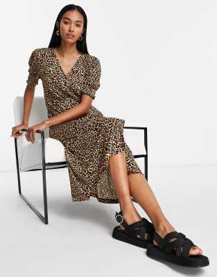 French connection leopard store dress