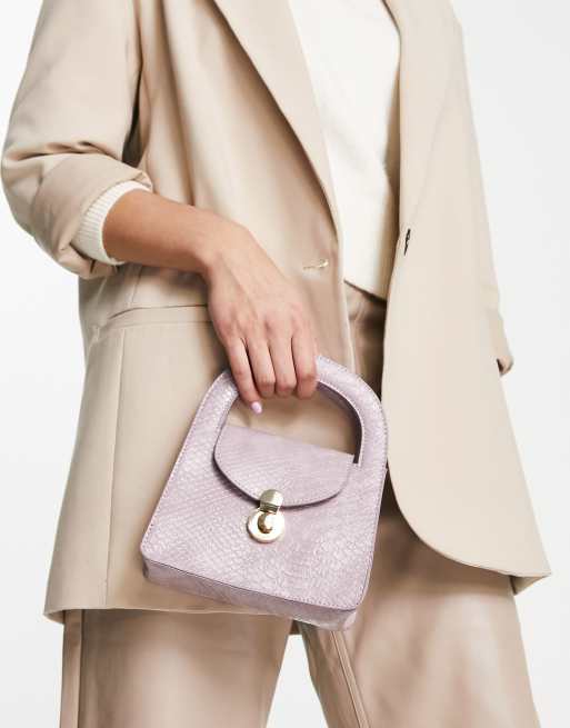 French Connection – Lila väska med handtag