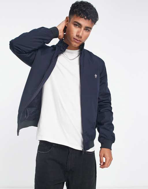 Lined on sale harrington jacket