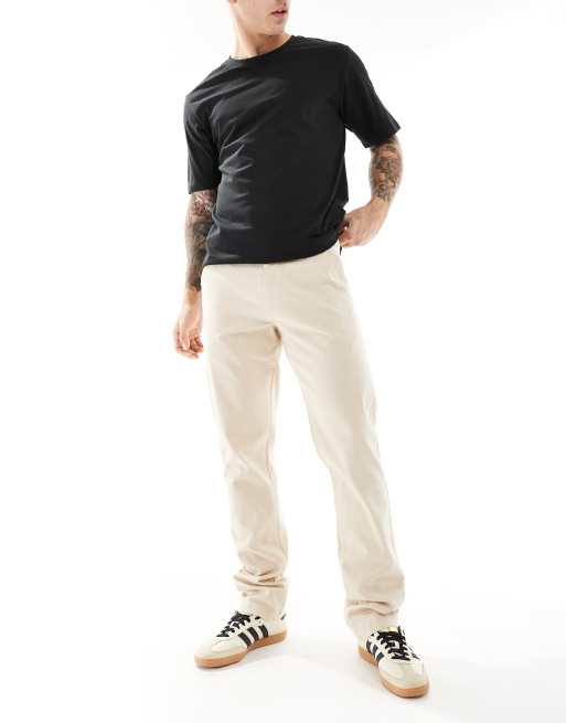 French Connection – Ljusbeige, fina chinos