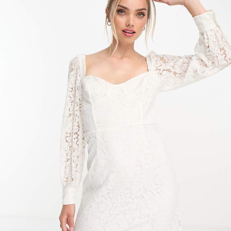 french connection white dress Whisper Classic Mini - Summer and ease of wear French Connection White Crochet Dress,