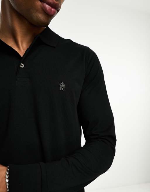 French connection deals long sleeve polo