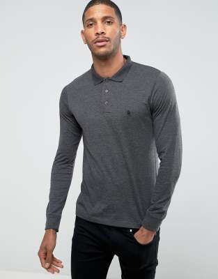 french connection long sleeve polo