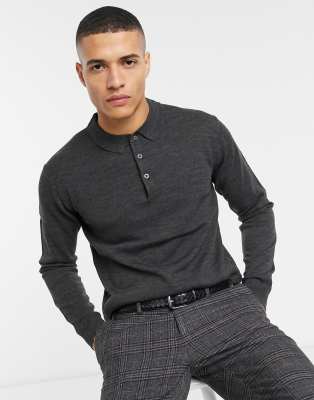 french connection long sleeve polo