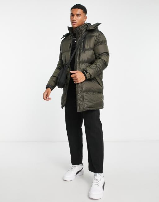 Longline running online jacket