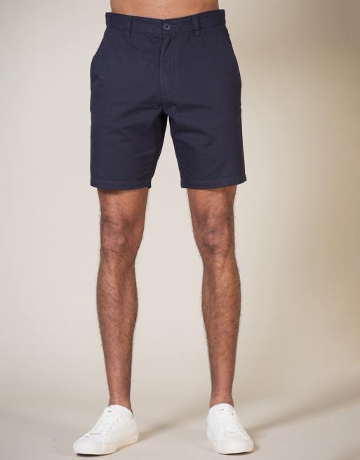 French Connection - Lot de 2 shorts chino en coton - Bleu marine, 2 de 4