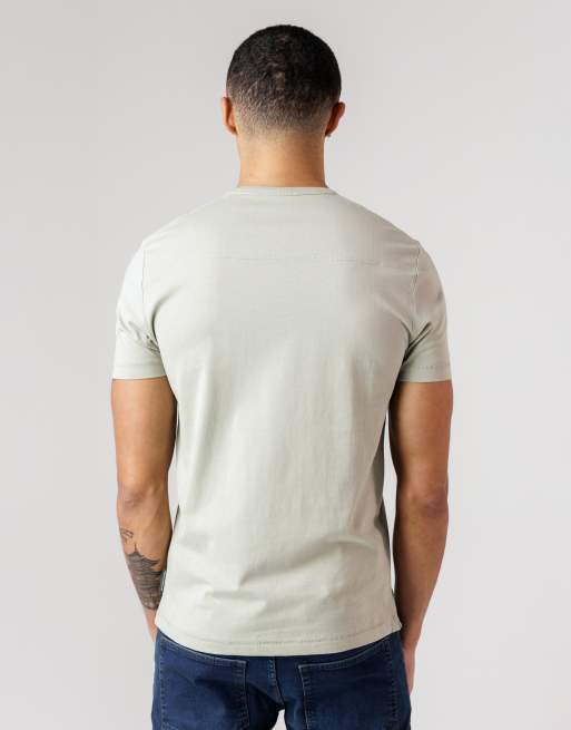 French Connection - Lot de 3 t-shirts ras de cou à manches courtes en coton - Bleu marine, 4 de 4