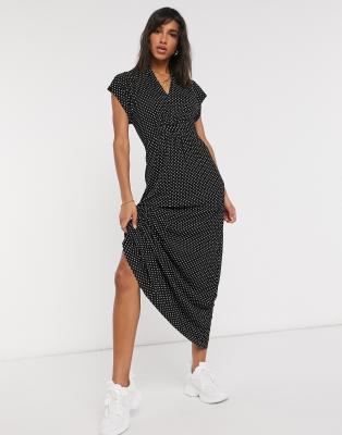 french connection polka dot dress