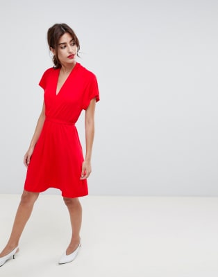 french connection red dress