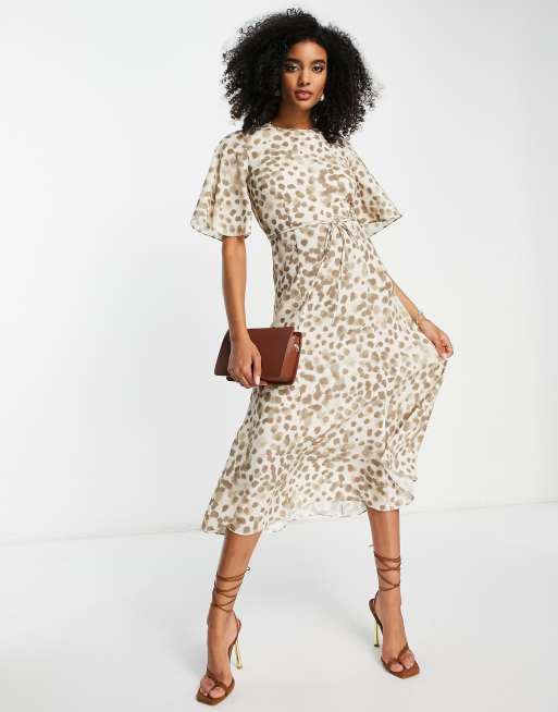 French connection 2025 animal print dress