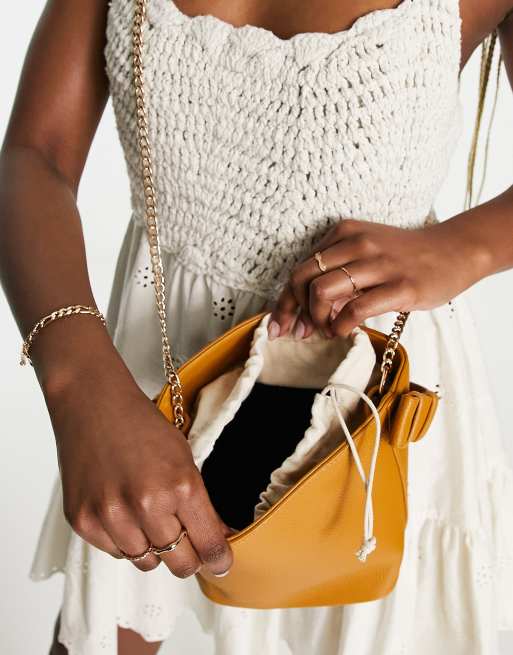 Mustard on sale bucket bag