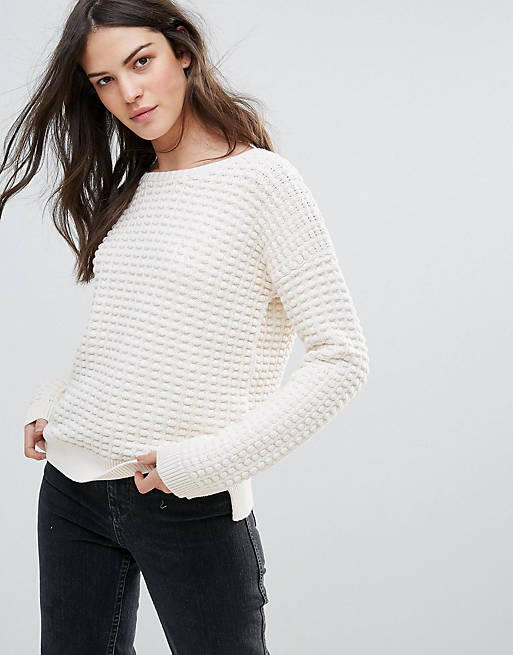 French Connection Mozart Popcorn Knit Sweater | ASOS