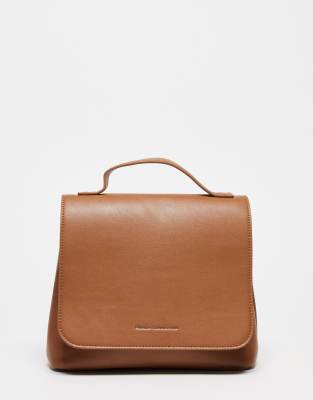 French Connection multi function backpack in tan - Click1Get2 Price Drop