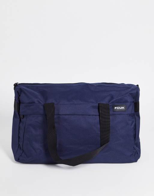 Asos navy online bag