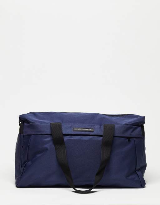 French Connection nylon holdall in Navy