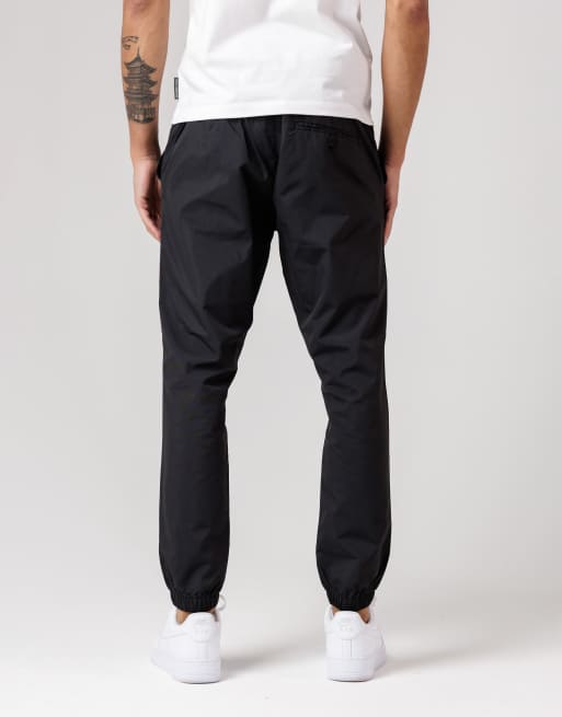 French Connection Nylon tech cuffed trousers in black, 2 of 4