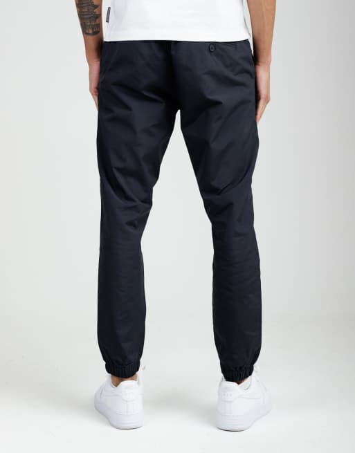 French Connection Nylon tech cuffed trousers in navy, 2 of 4