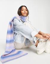 Monki scarf in dark blue | ASOS