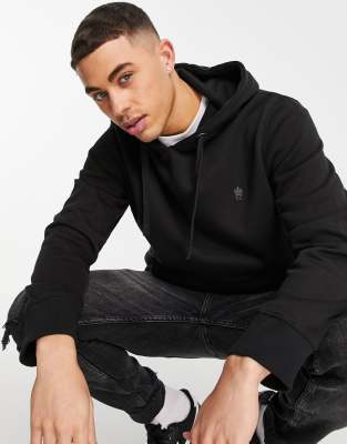 overhead hoodie in black