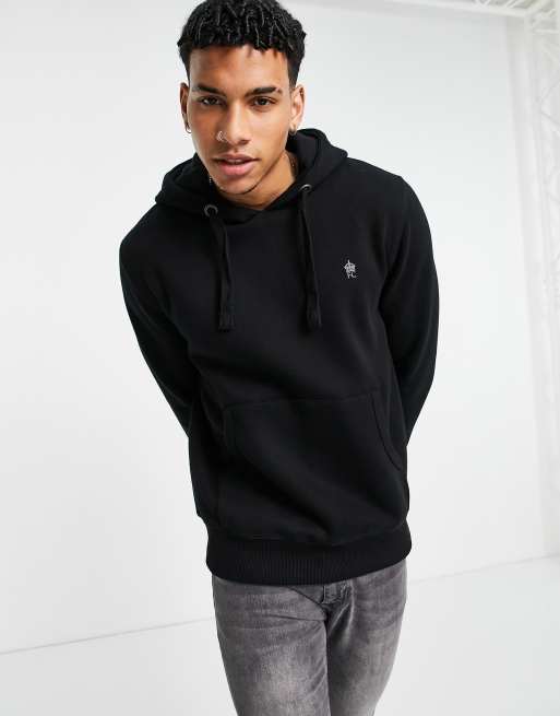 Fcuk black hoodie new arrivals