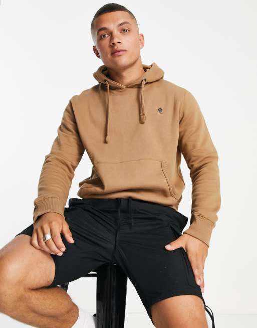 French Connection overhead hoodie in camel ASOS