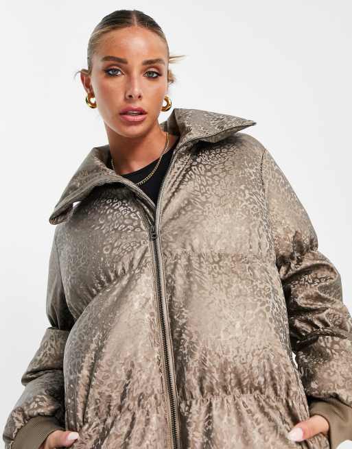 Gold padded clearance coat