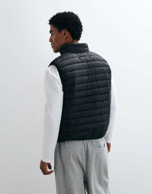 French Connection padded lightweight gilet in black, 3 of 5