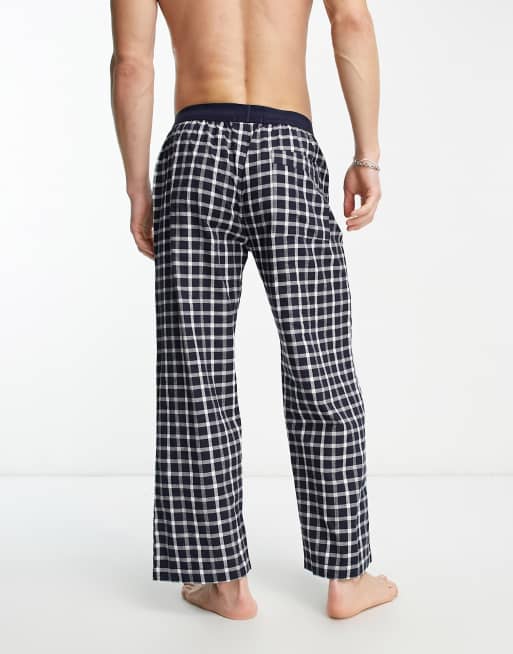 Checkered pj online bottoms