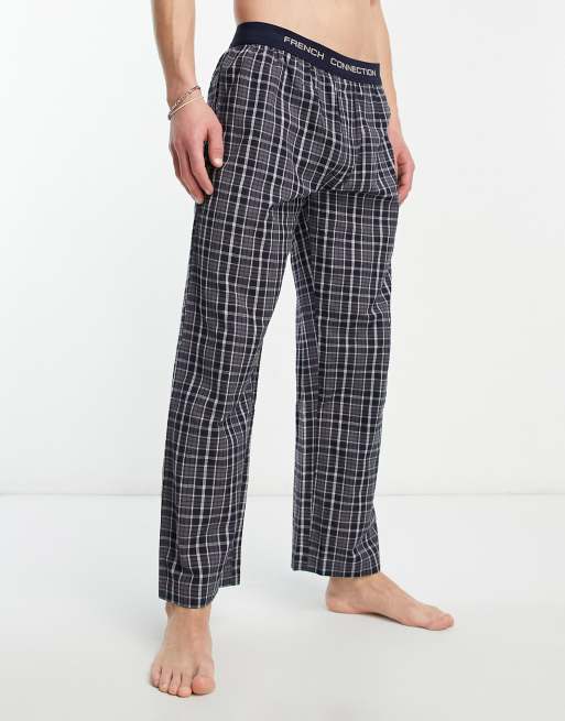 French Connection pajama bottoms in blue | ASOS