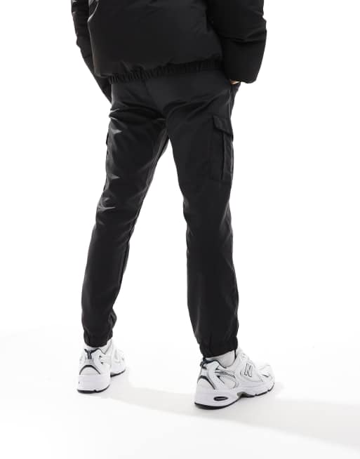 French Connection - Pantalon cargo fonctionnel en tissu technique - Noir, 3 de 5