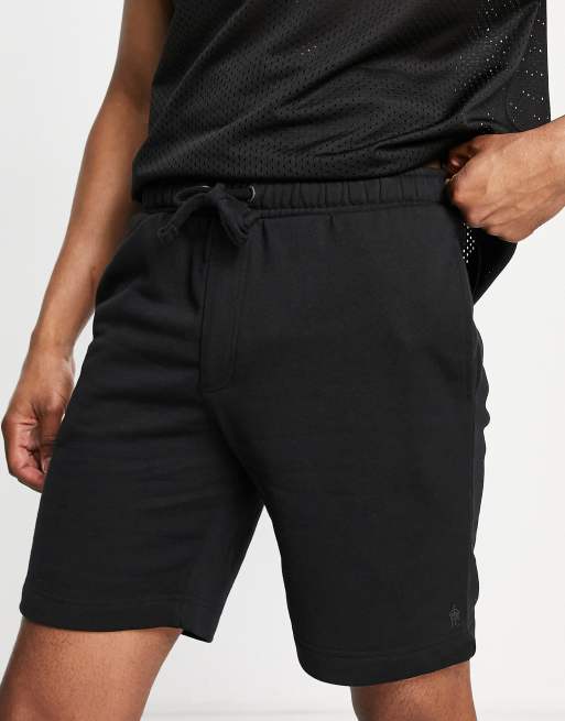 French Connection - Pantaloncini in jersey, colore nero