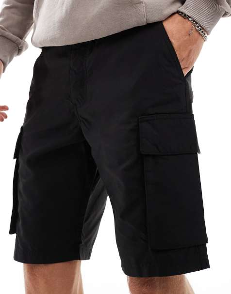 French Connection - Pantaloncini tecnici cargo neri - view 1