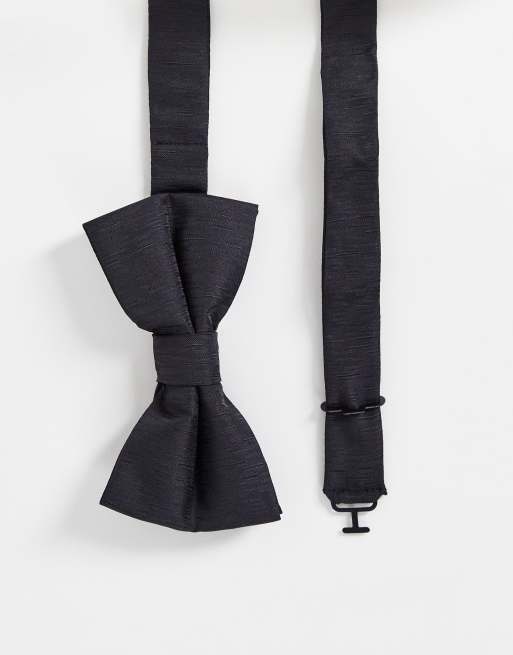 French Connection plain bow tie