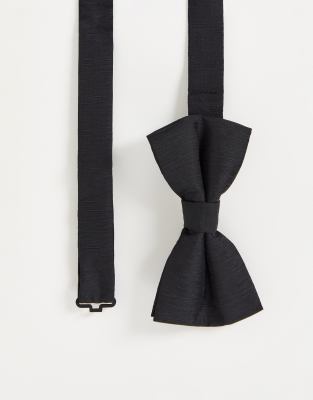 French Connection plain bow tie