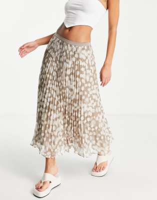 french connection pleated skirt