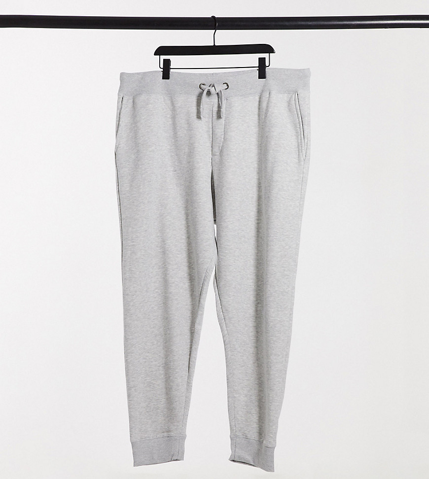 French Connection Plus essentials slim fit jogger in grey mix and match in grey