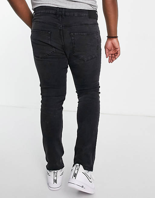 jean slim délavé Jean French Connection pour homme en coloris Noir Homme Vêtements Jeans Jeans slim Plus 