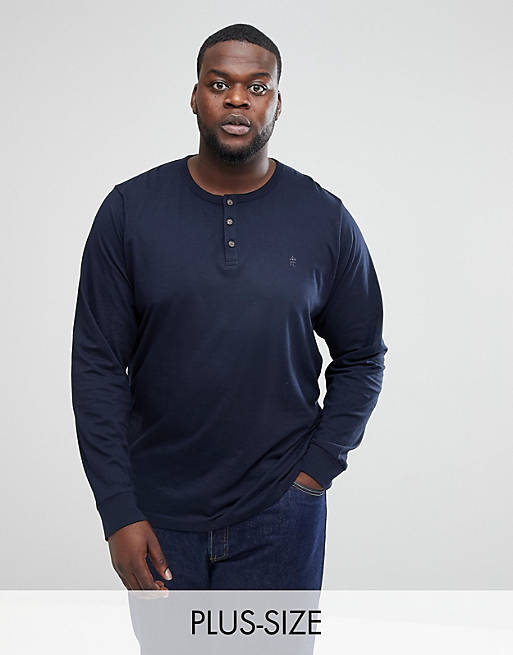 French Connection PLUS Long Sleeve Henley