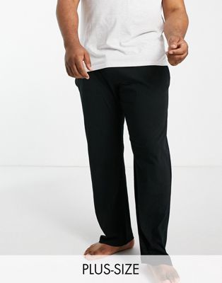 French Connection Plus lounge bottoms in black - ASOS Price Checker