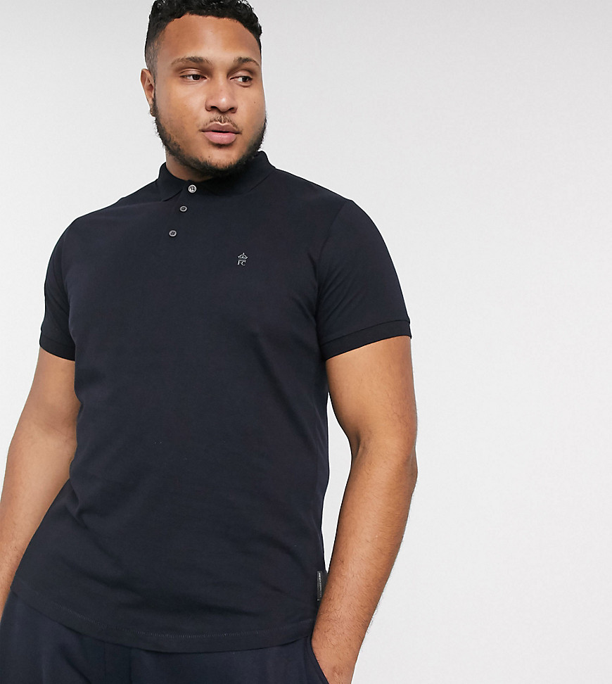 French Connection Plus - Polo basic-Navy