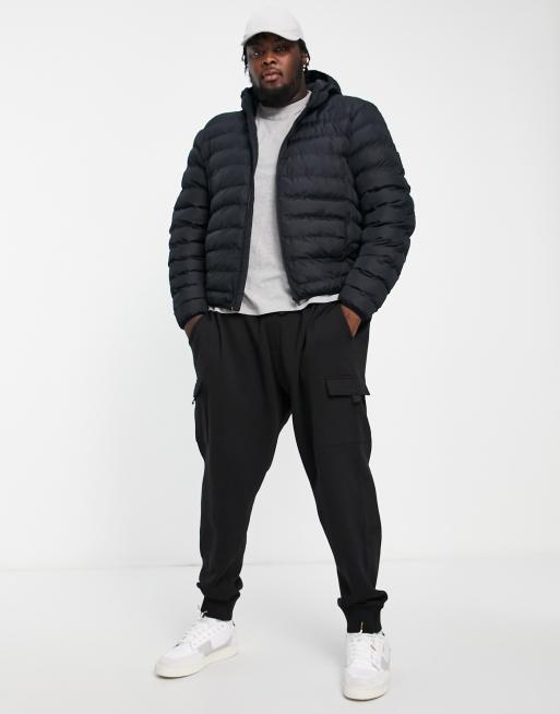 New look navy hot sale puffer jacket