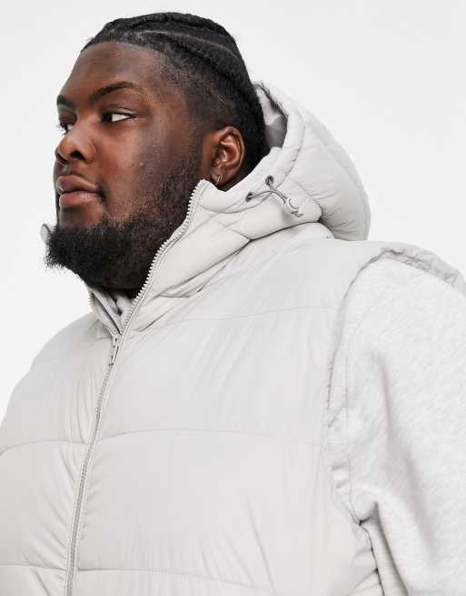 Plus puffer outlet vest